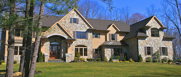 Tauber Builders Elevations Clover Hill Road, Colts Neck