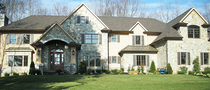 Tauber Builders Elevations Clover Hill Road, Colts Neck