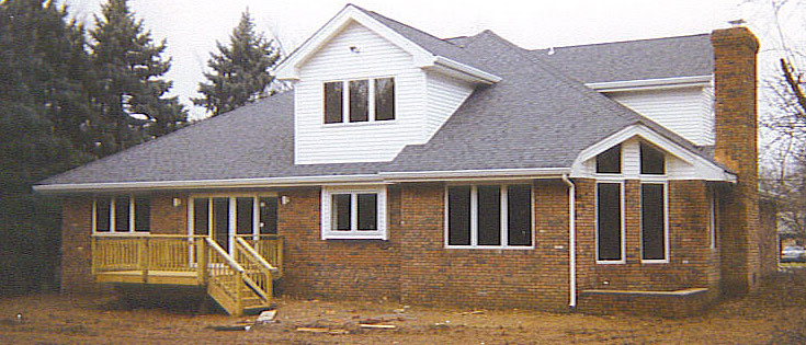 Tauber Builders Elevations Edison Rear Completed
