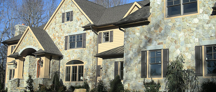 Tauber Builders Elevations Clover Hill Road, Colts Neck  Front Completed