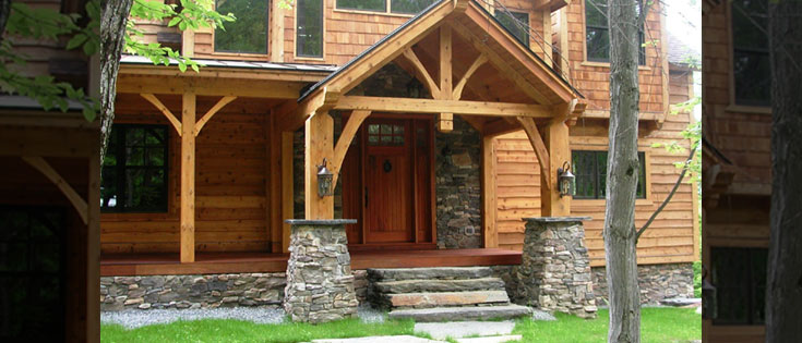 Tauber Builders Elevations VT  Front Completed