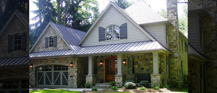 Tauber Builders Elevations E Welling, Pennington  Front Completed