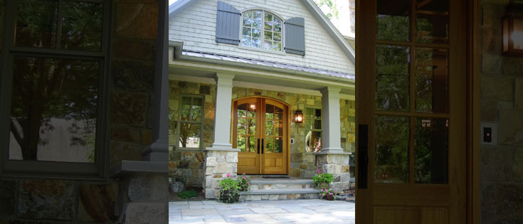 Tauber Builders Elevations E Welling, Pennington  Front Completed
