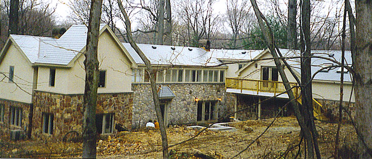 Tauber Builders Elevations Tenefly  Back Completed